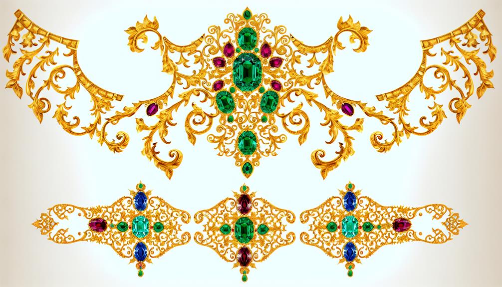 stone decorations for persian royal family